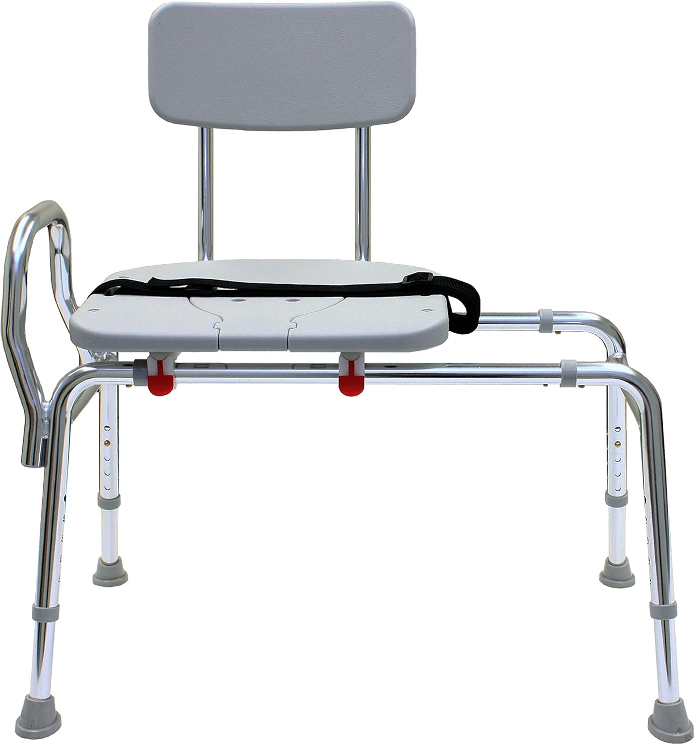 Bathtub Transfer Bench and Sliding Shower Chair with Cut Out R190