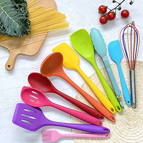 10Pcs Silicone Kitchen Utensil Set C5159