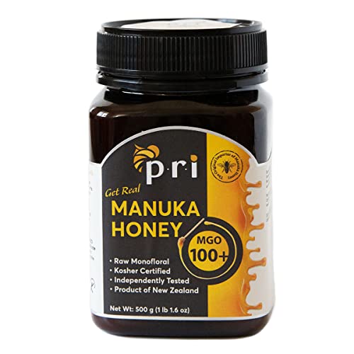 MGO 100+ Raw Monofloral Manuka Honey, 500g S714