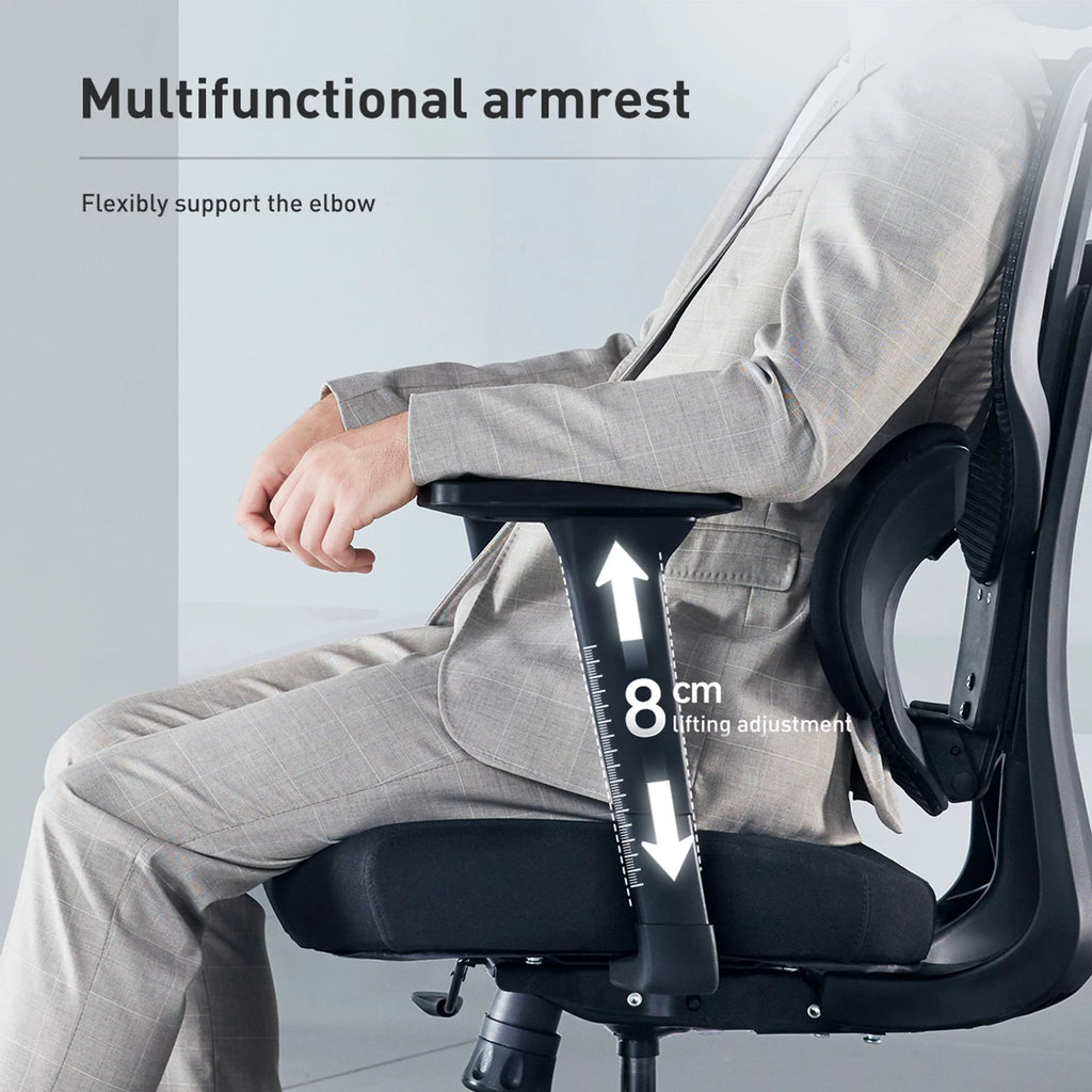 Black Ergonomic Mesh Office Chair Z877307
