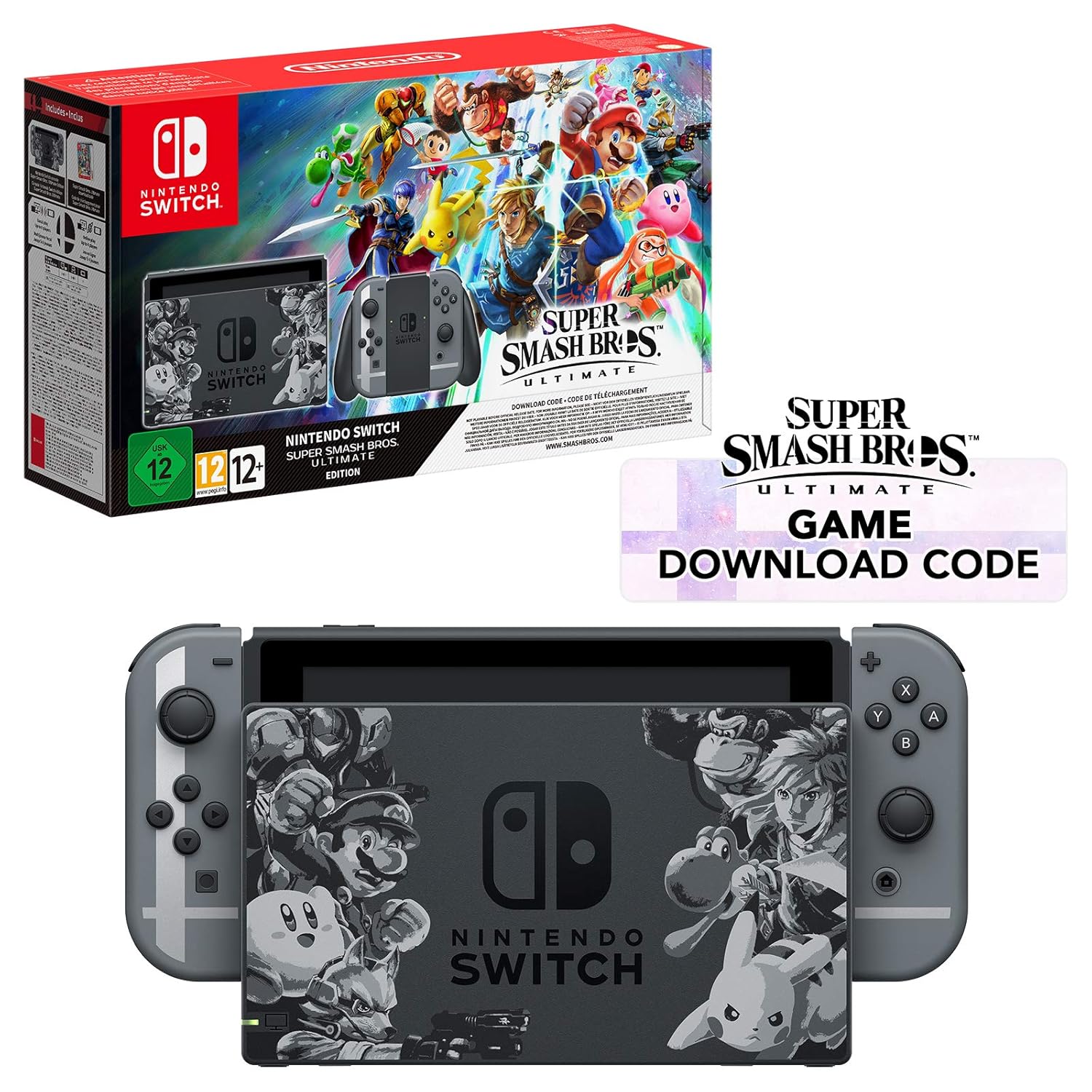 Grey Nintendo Switch T43891
