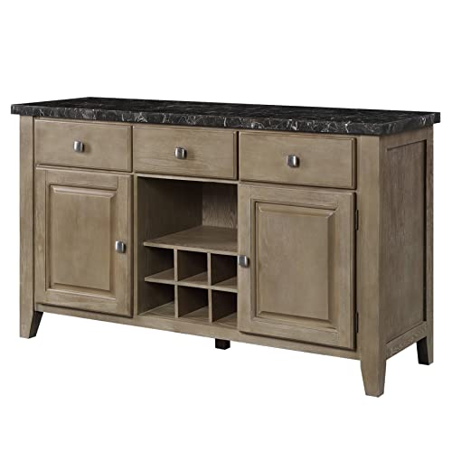 Oak Finish Server W33539