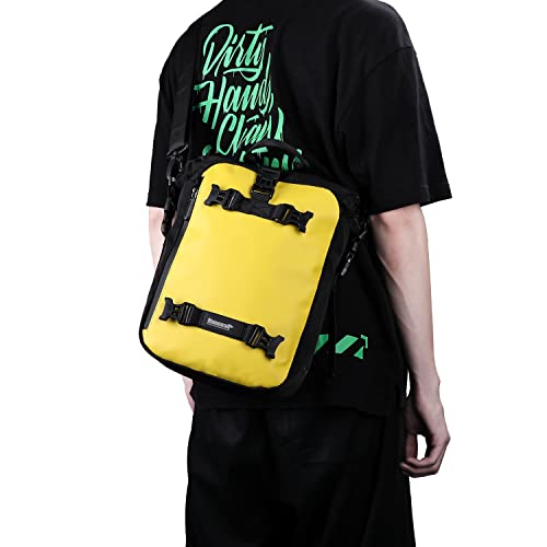 Black Waterproof Motorcycle Tail Bag 30L X848