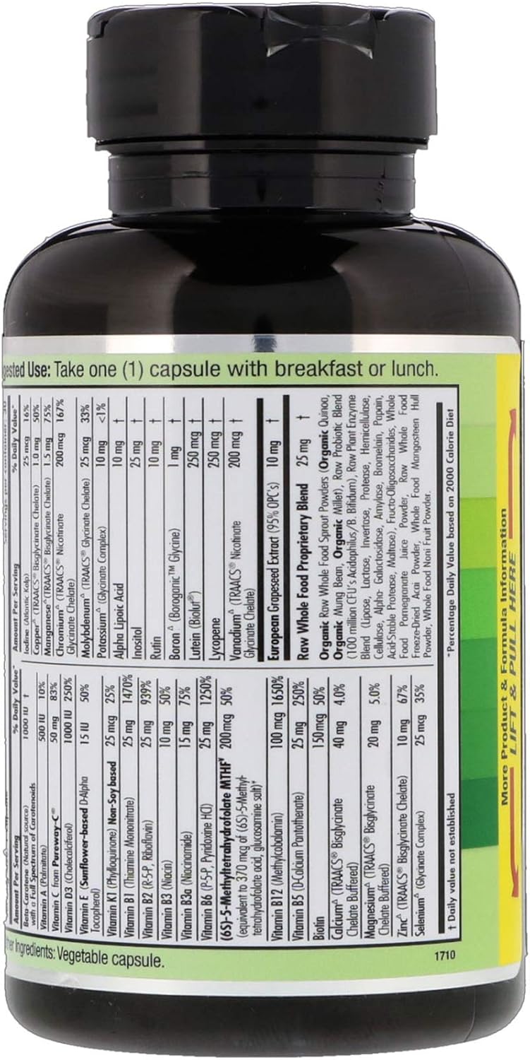30 Vegetable Capsules Multi Vit-A-Min X4923