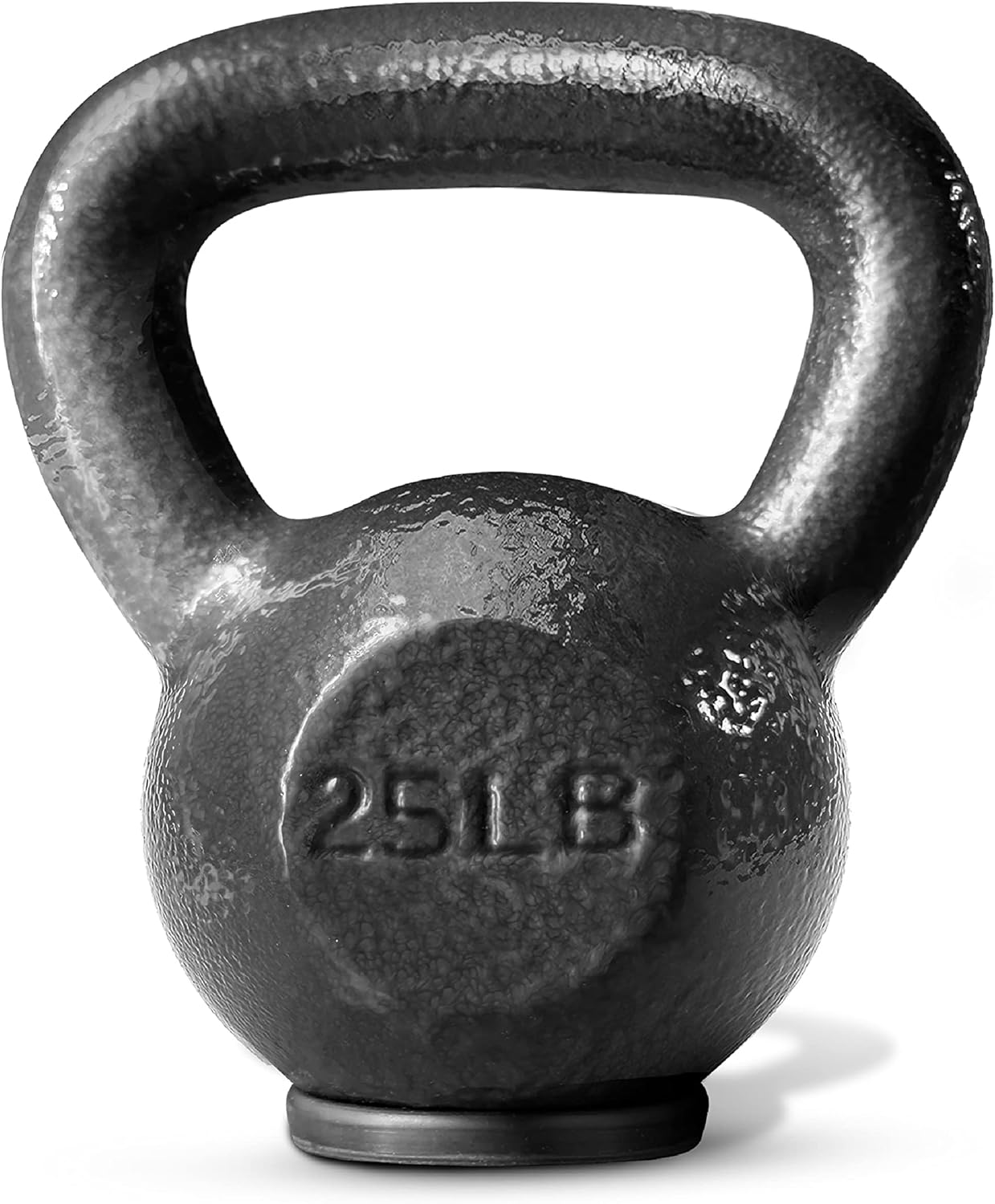 Solid Rubber Base Cast Iron Kettlebell Weights Set, Pack of 2 H388
