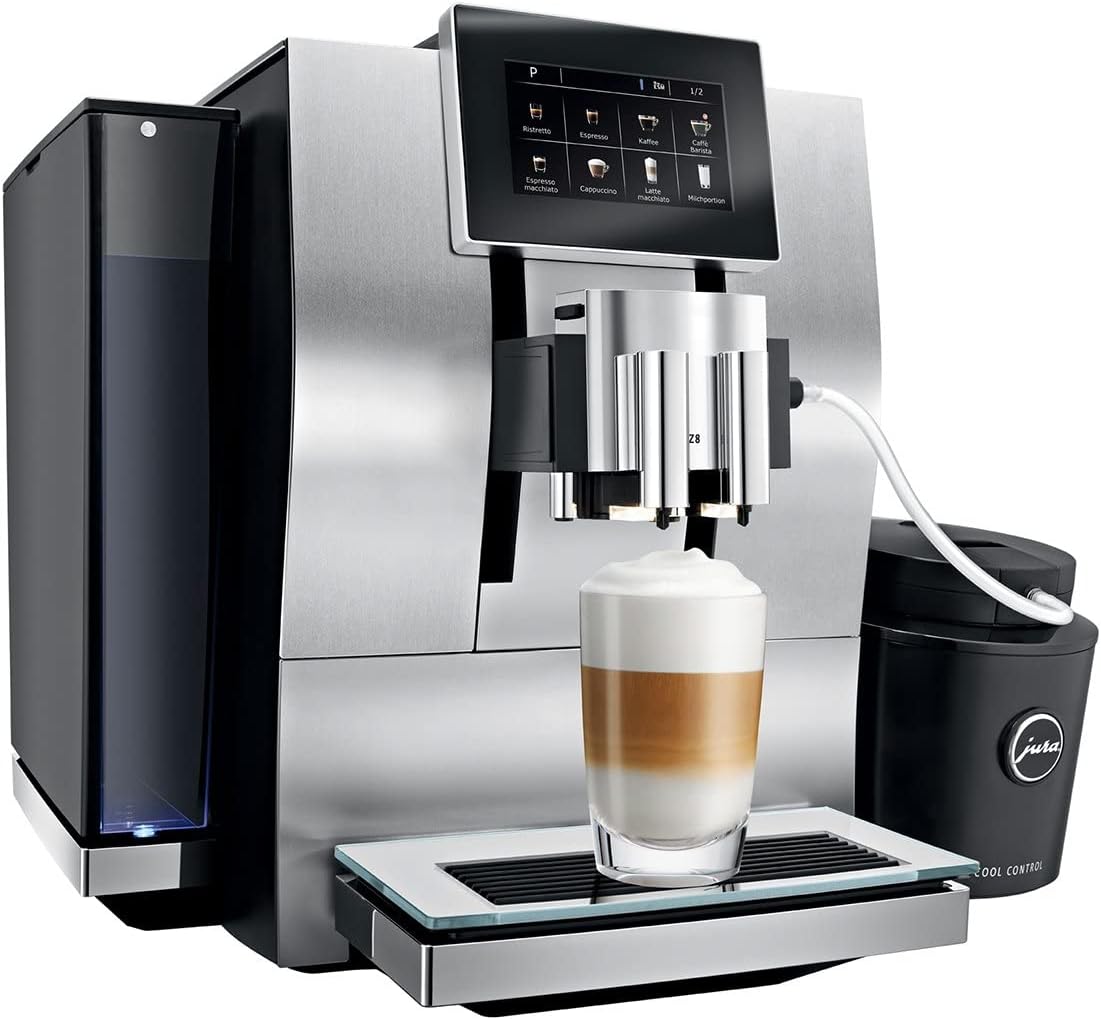 Aluminum Automatic Espresso & Cappuccino Machine with Touch screen C736230
