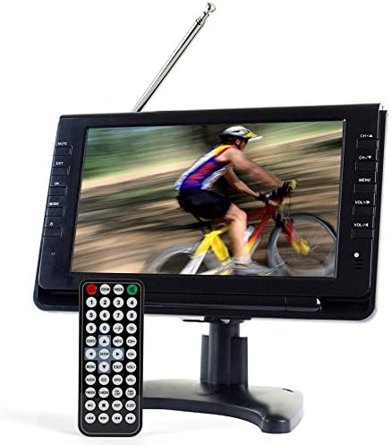 Portable TV LCD Monitor with Remote Control W35971