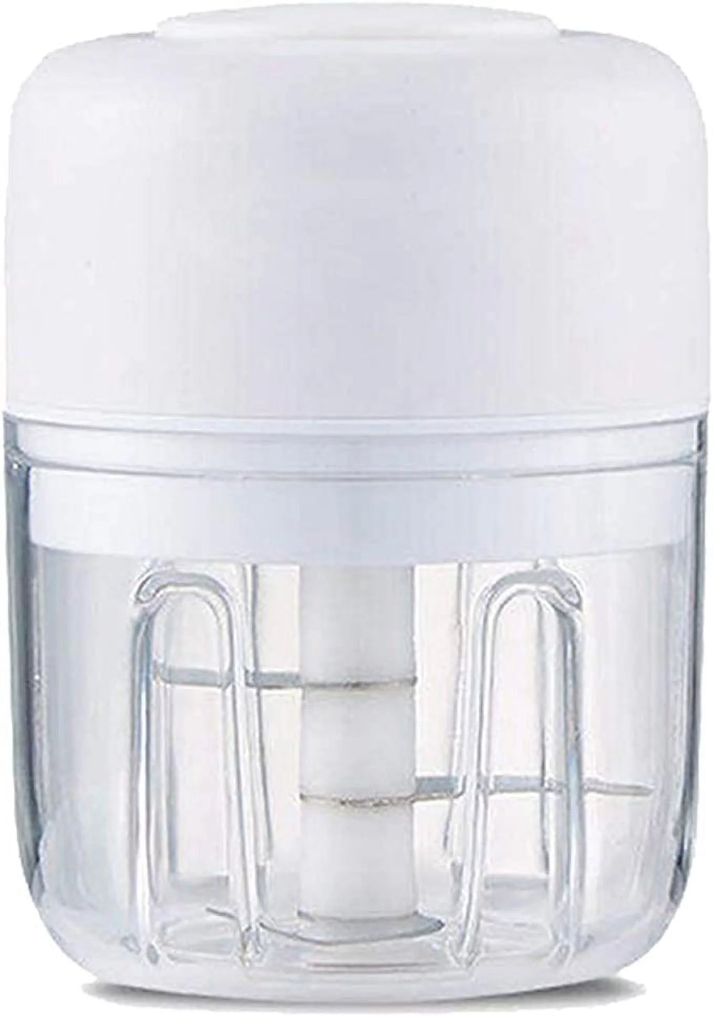White Mini Electric Garlic Chopper J1697