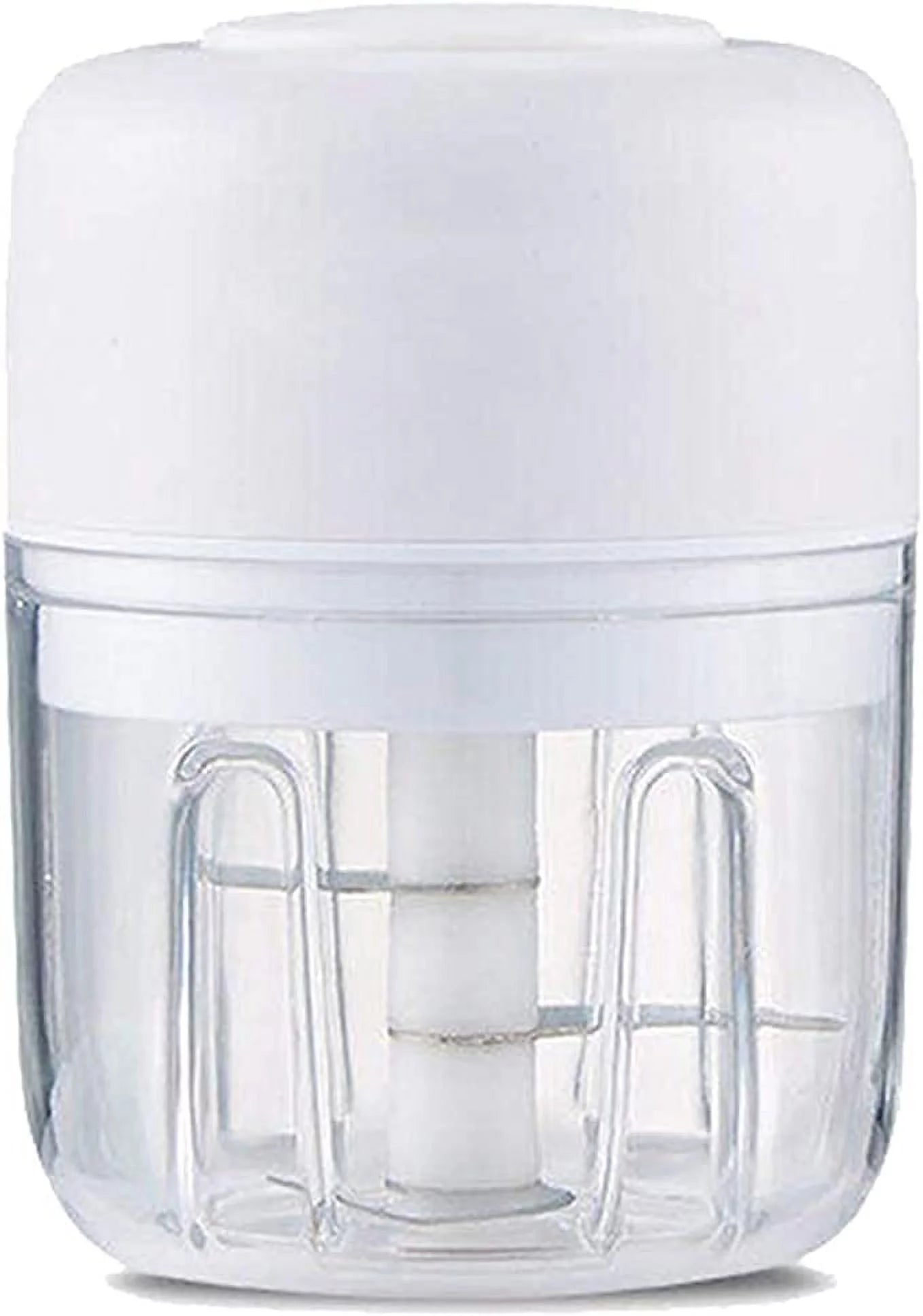 White Mini Electric Garlic Chopper J1697