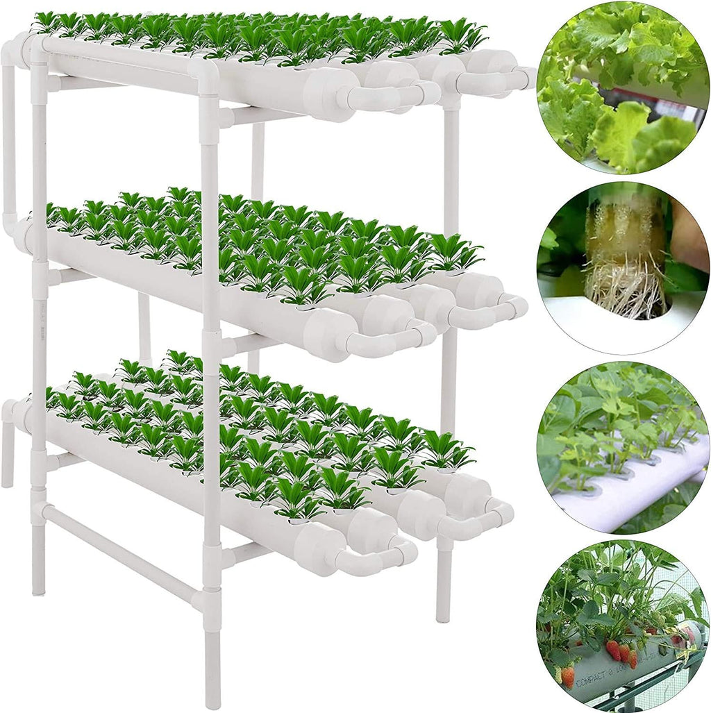 3 Layers 12 Pipes Hydroponic Grow Kit H229953