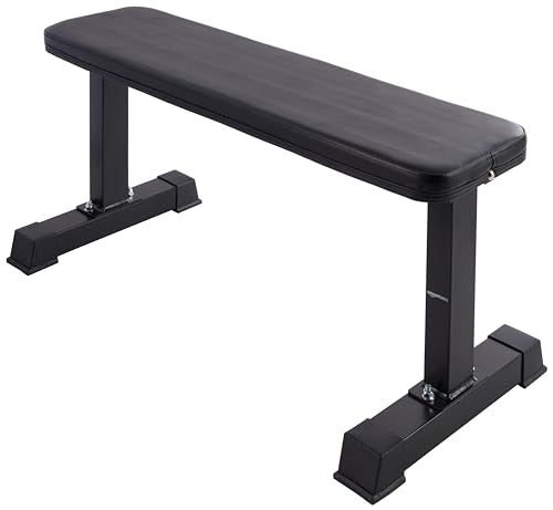 Black Flat Weight Bench G5175