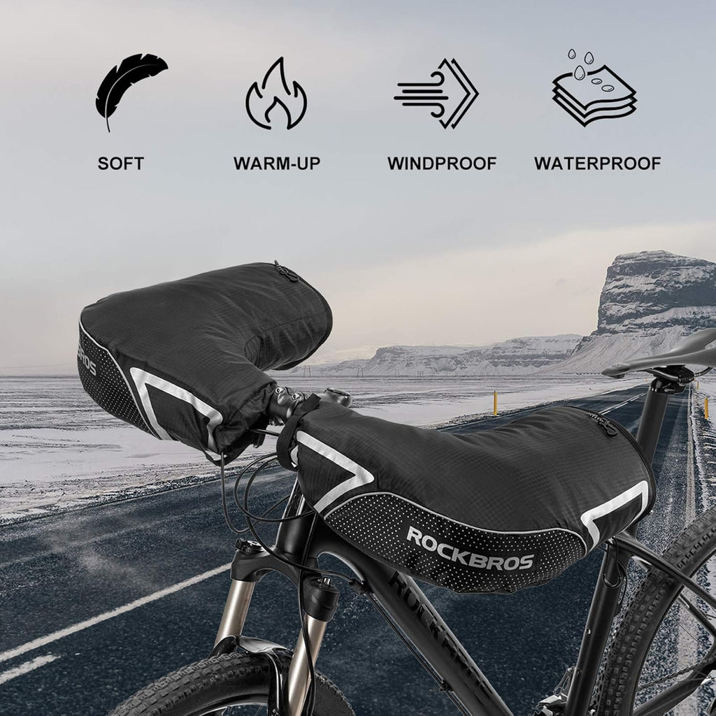 Winter Cycling Handlebar Mittens L817