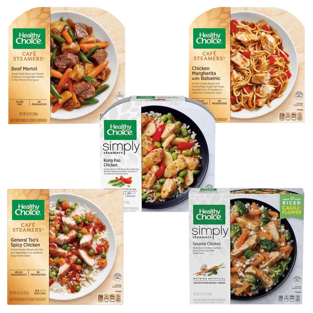 Frozen Meals Variety Pack, 5 Total W5854