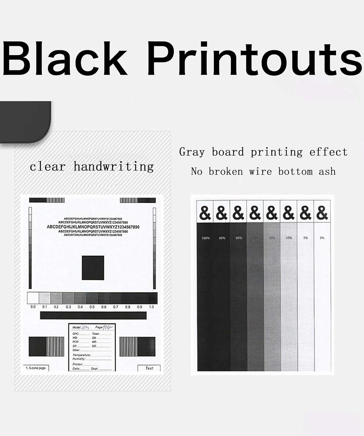 2-Black Toner Cartridge for HP Printer E8064