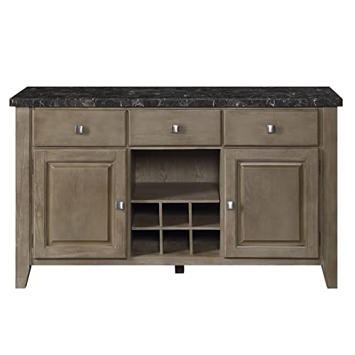 Oak Finish Server W33539