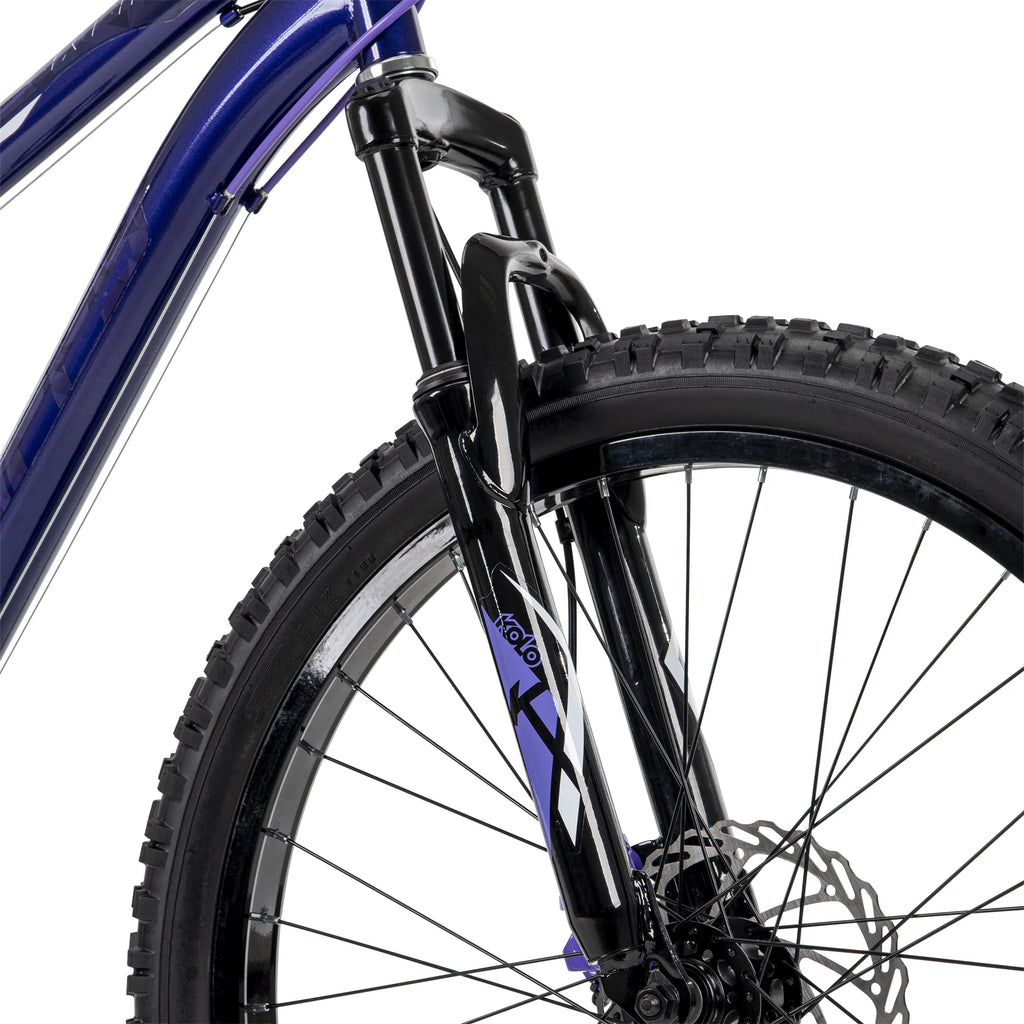 24-inch Girls' Mountain Bike, 18-speed, Purple Q530450
