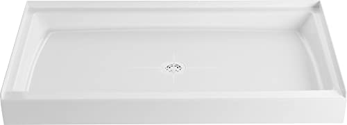 60" x 34" Rectangular Shower Base with Center Drain L938314