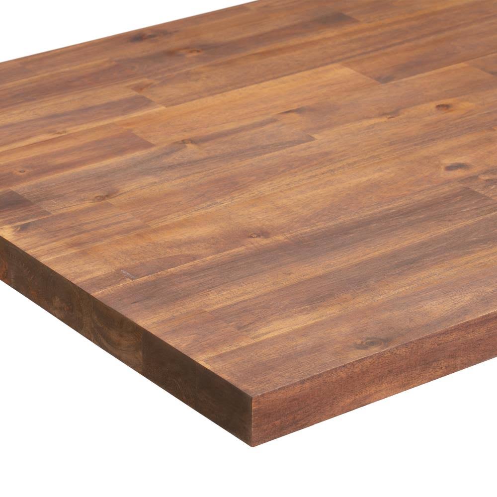 6-ft Brown Acacia Butcher Block Kitchen Countertop C862
