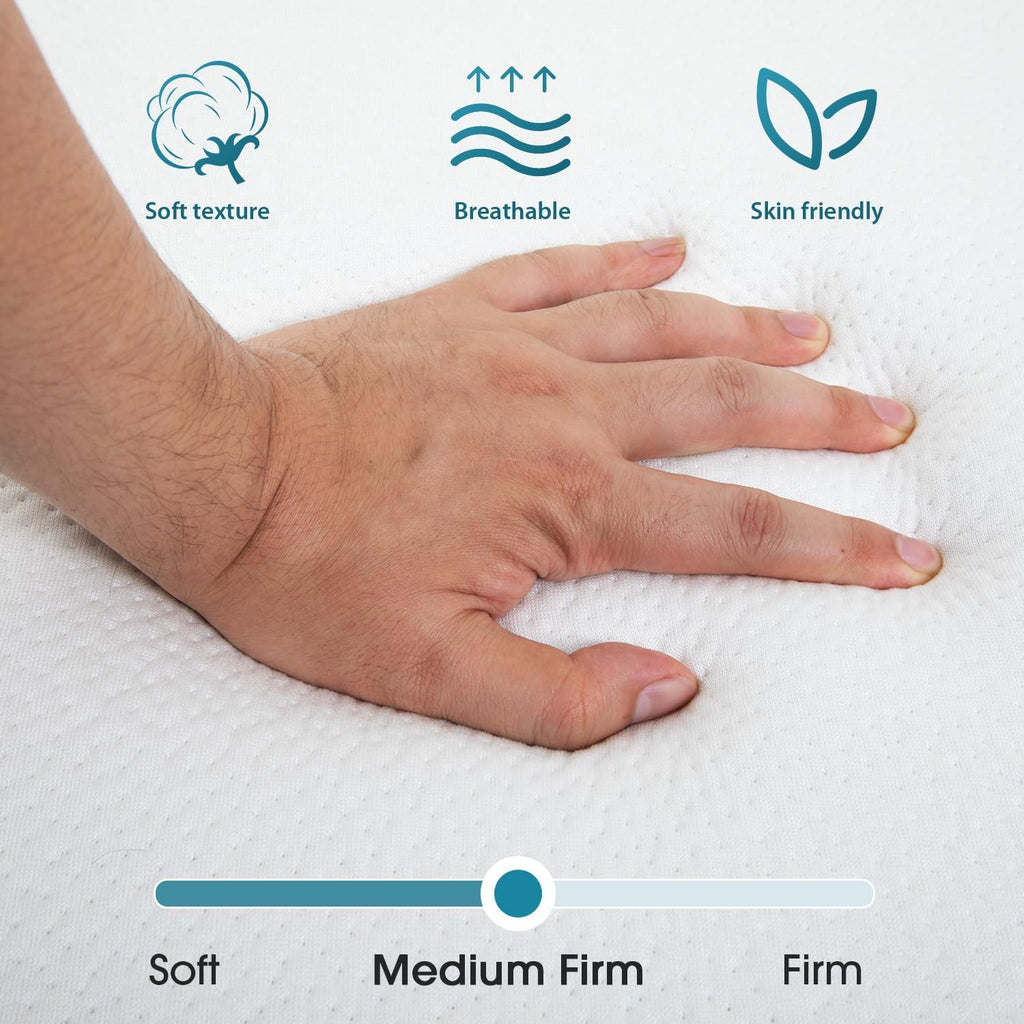 3 Inch Full Trifold Mattress with Washable Cover J6735