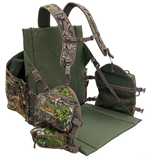 Camo Turkey Vest with Removable Flip Down Seat U791612