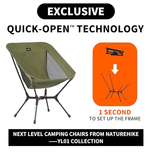 Snap Camping Chair with Storage Bag S719