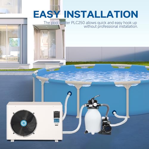Swimming Pool Heat Pump, 37960BTU, 208~230V/60Hz N2642