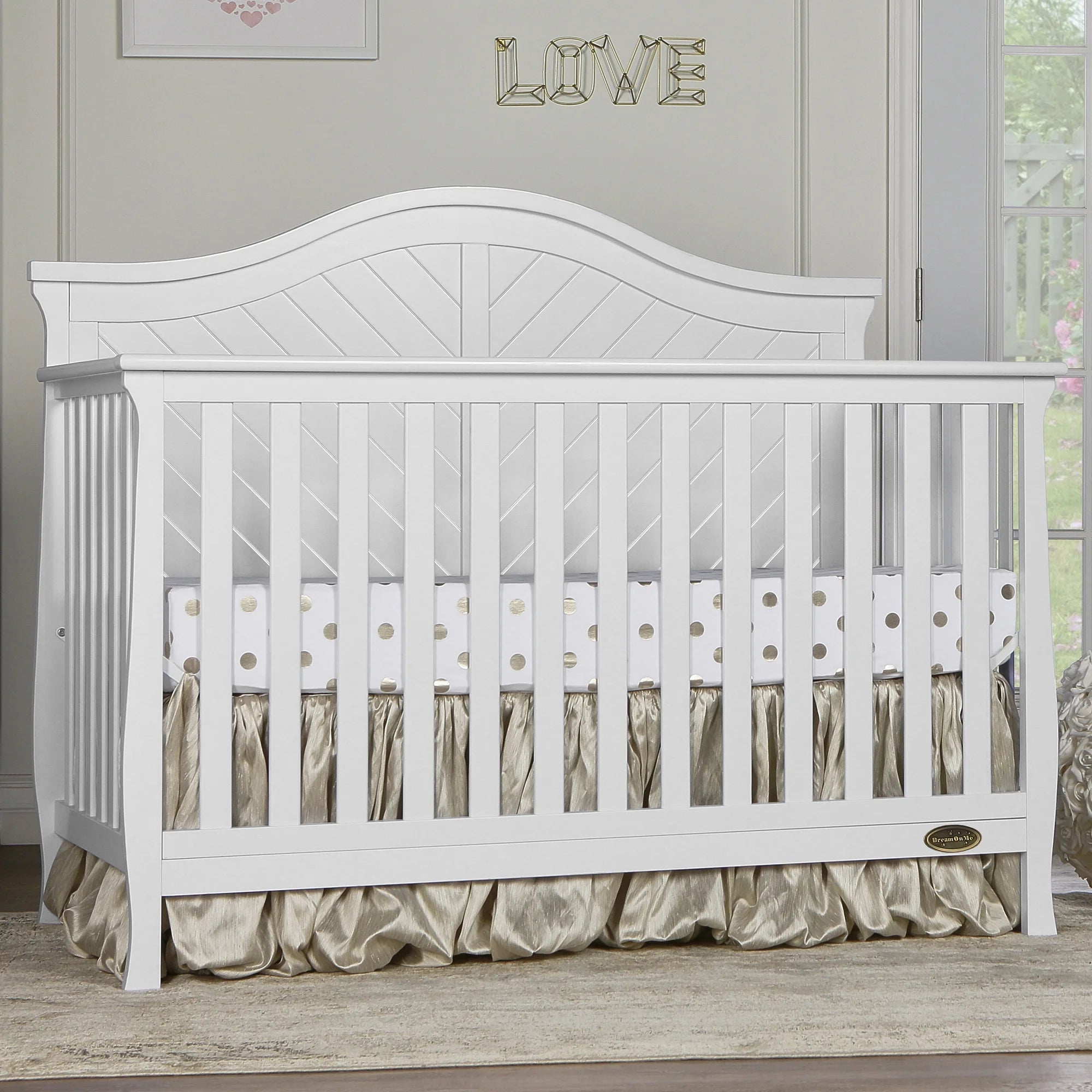 5-in-1 Convertible Crib A320850