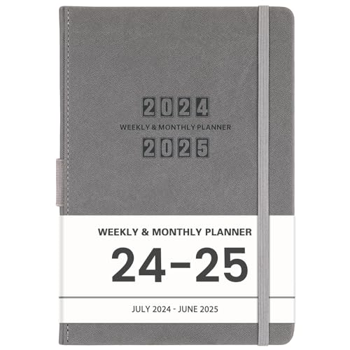 12-Months Weekly Monthly Planner, 5.75" x 8.25", Brown P962111