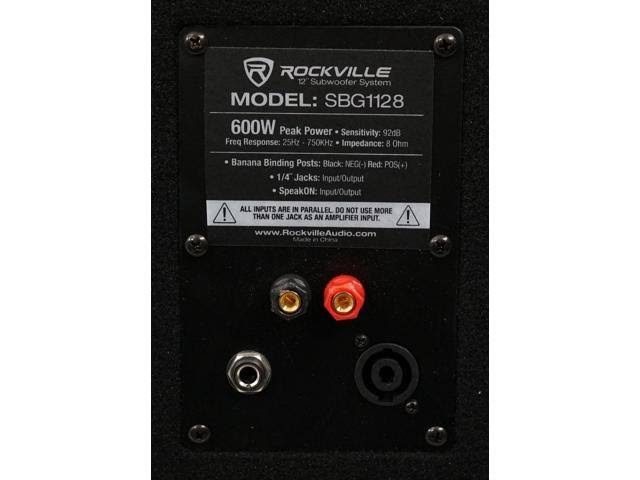 12x22 1200 Watt Passive Pro DJ Subwoofers M71982