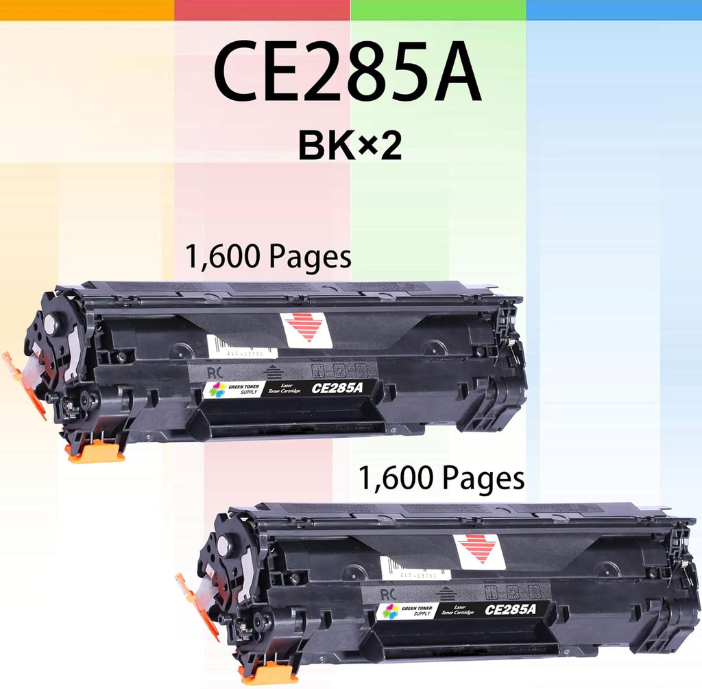 2-Black Toner Cartridge for HP Printer E8064
