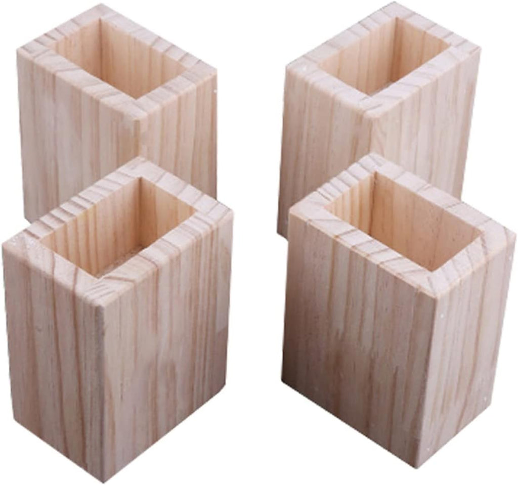 4 Pcs Solid Wood Furniture Legs M206