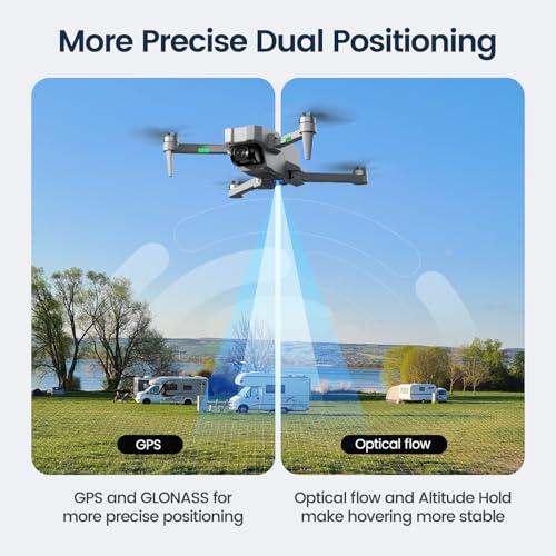 4k Foldable Camera Drone with Brushless Motors Q3969