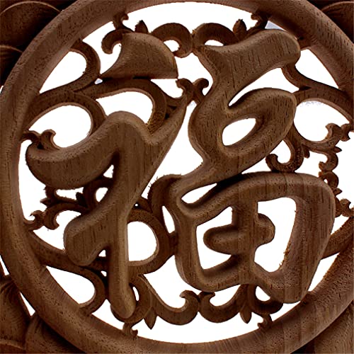 40cmX40cm Wood Carving Decorative Wall Furniture Appliques R936987