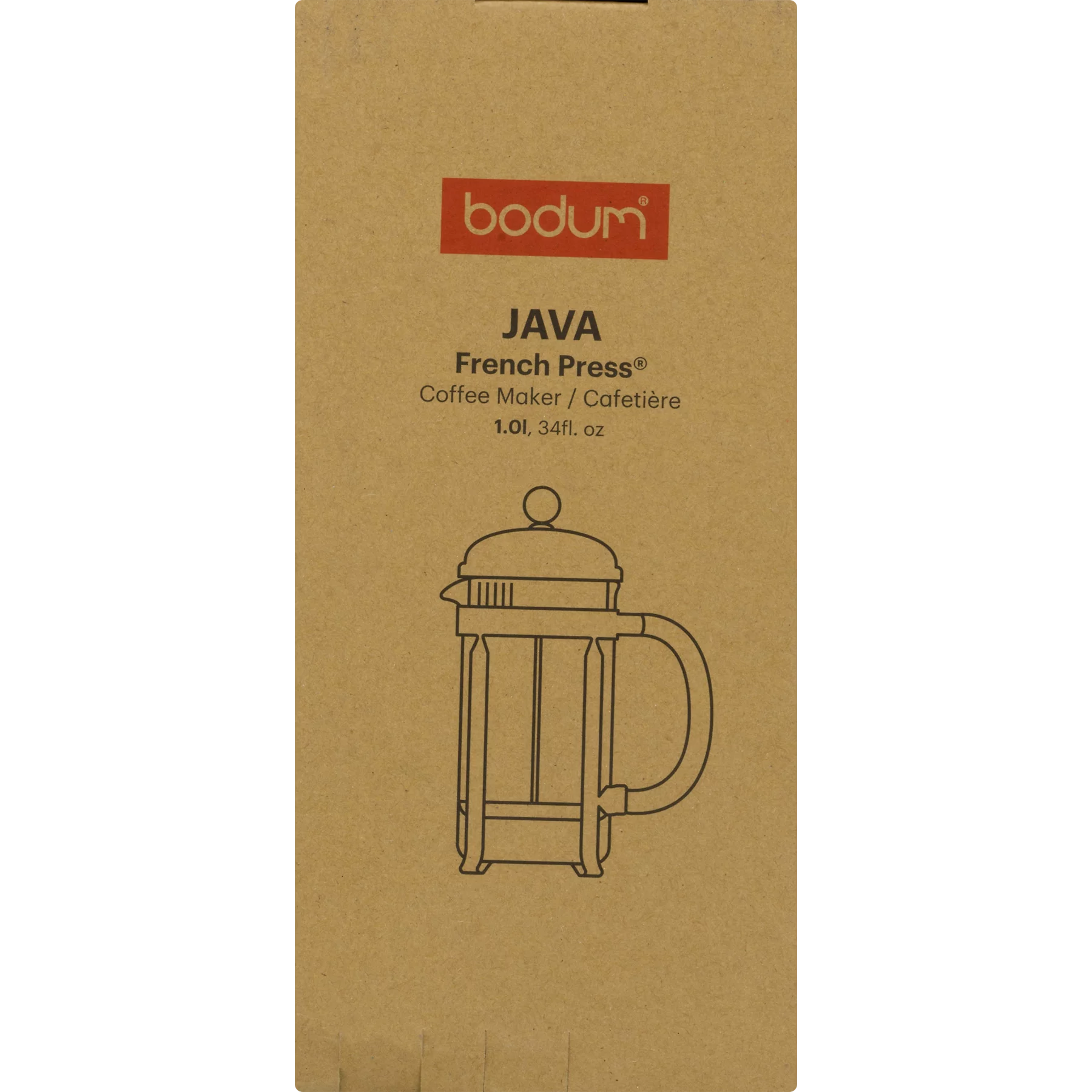 34 Ounce Black French Press Coffee Maker A83250