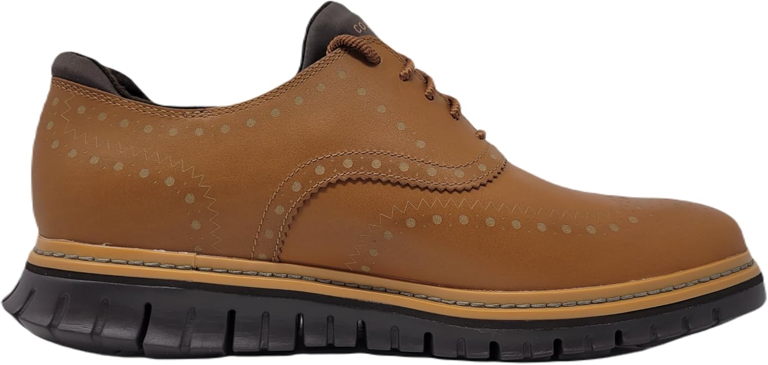 British Tan Java Wing Oxford Shoes O838