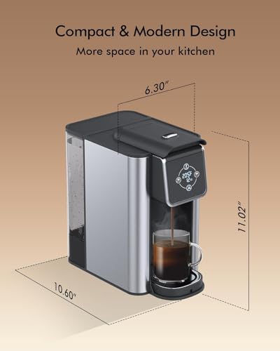 3-in-1 Single Serve Coffee Maker with 50 oz Reservoir P20664