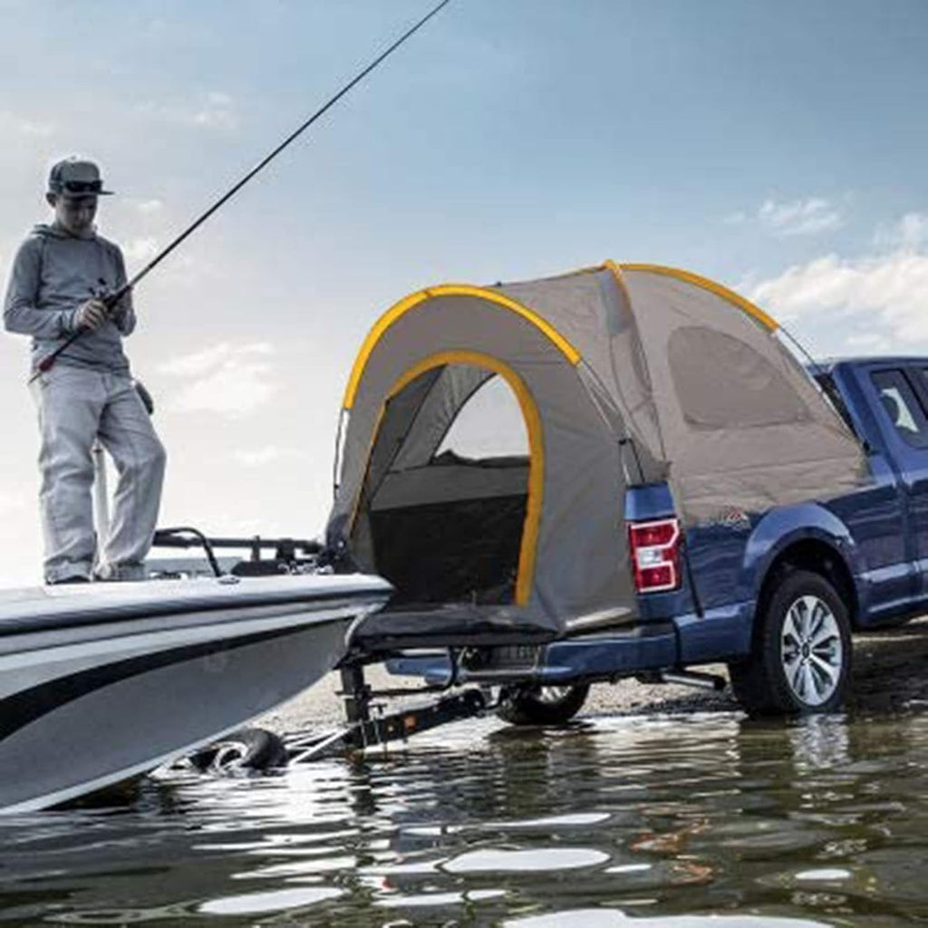 Waterproof Double Layer 2 Person Truck Tent with Carry Bag Q112