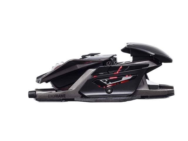 Black Wired Optical Mouse S496