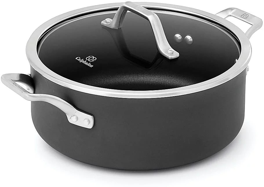 Hard-Anodized Nonstick 5-Quart Dutch Oven with Cover Z88325