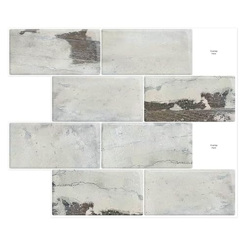 Teal Green Peel and Stick Backsplash Tile Subway Self Adhesive 3D Mosaics Waterproof Wall Panels (12x10") (1-Sheet) H748