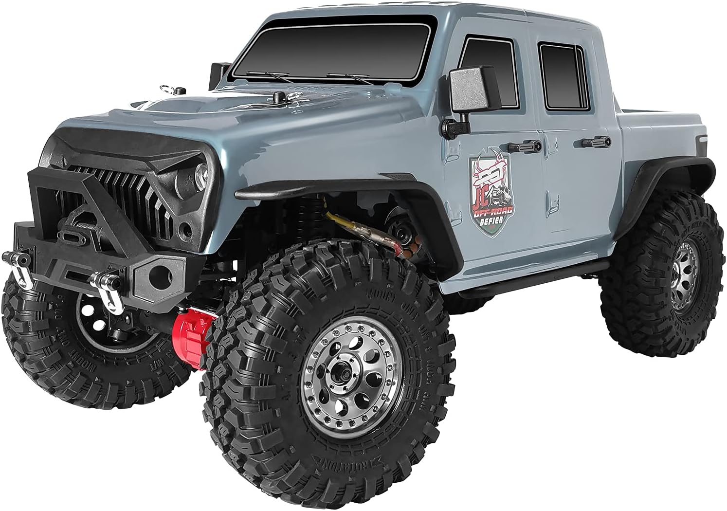 1/10 Scale 4wd Off Road Rock Crawler RC Car (Gray) T359157