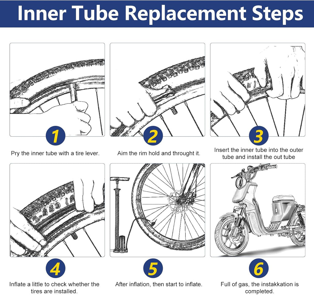 14 Inch Inner Tube with Schrader Valve Stem M625726