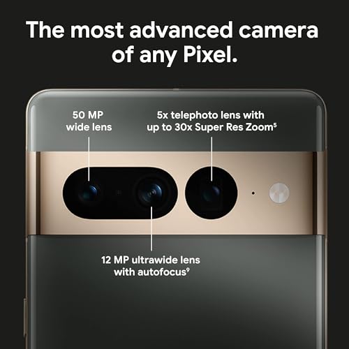128GB Obsidian 5G Android Smartphone with Telephoto/Wide Angle Lens E72343