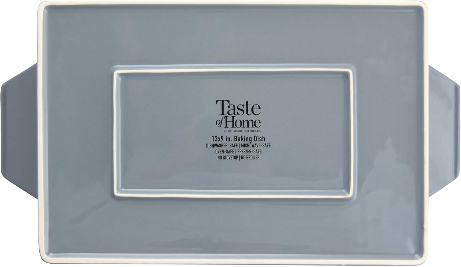 13 x 9 inch Stoneware Baking Dish X836