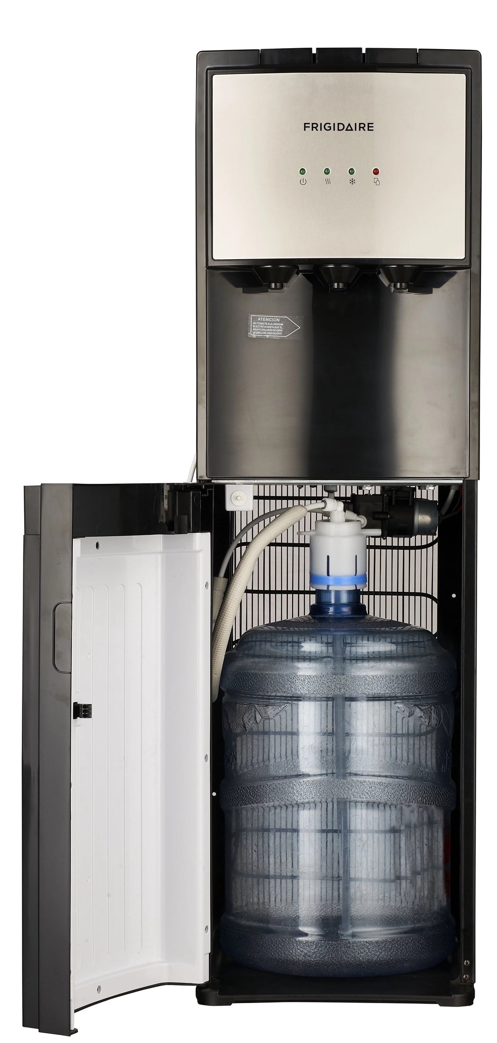 5 Gallon Bottom Loading Hot and Cold Water Dispenser Stainless Steel Q1225