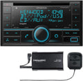 Double DIN CD Car Stereo with Bluetooth F350928