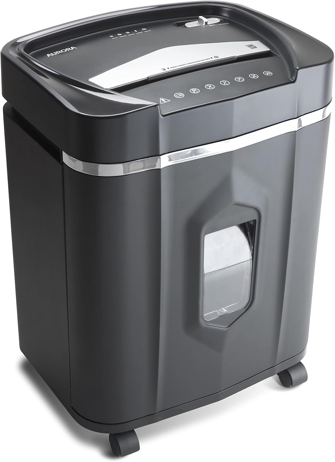 White 10-Sheet High Security Micro-Cut Paper and Credit Card Shredder H7529