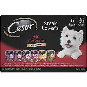 Steak Lovers Variety Pack Wet Dog Food S1433