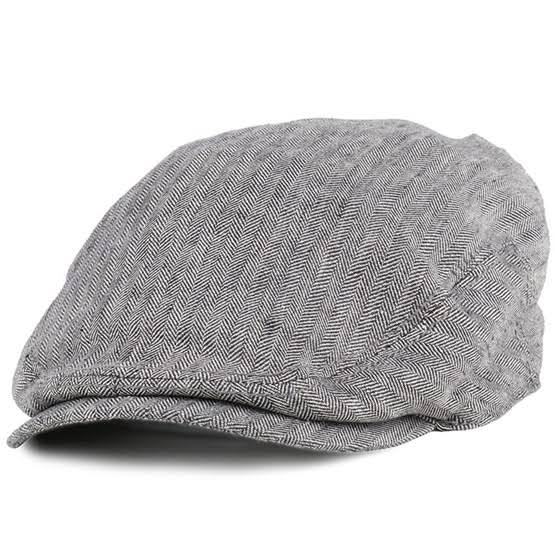 Gray Linen Ivy Cap T564219