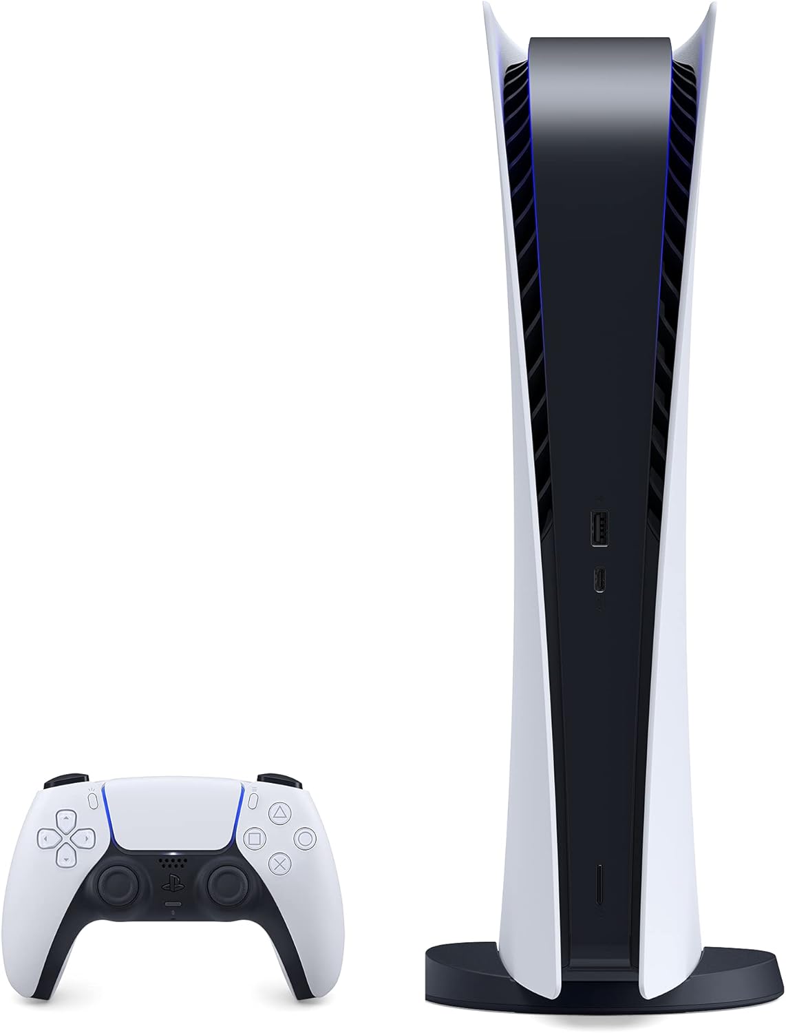 PS5 Digital Edition Gaming Console with 1 Wireless Controller H4508